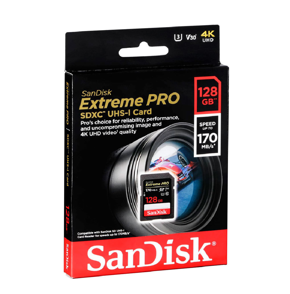 Sandisk Extreme Pro Sdxc 170mb S Uhsi Card 128gb